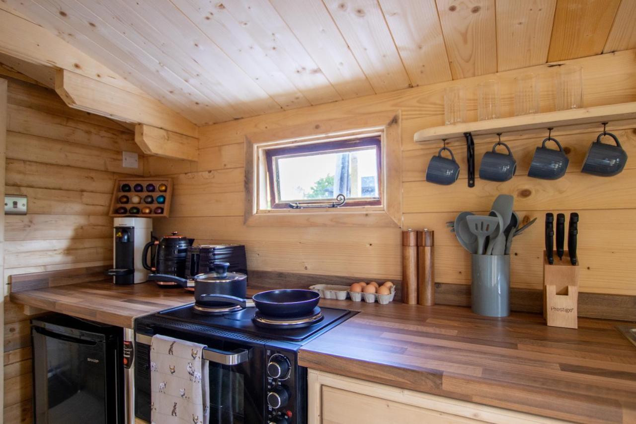 Choller Lake Lodges - Primrose Cabin With Private Hot Tub Arundel Ngoại thất bức ảnh